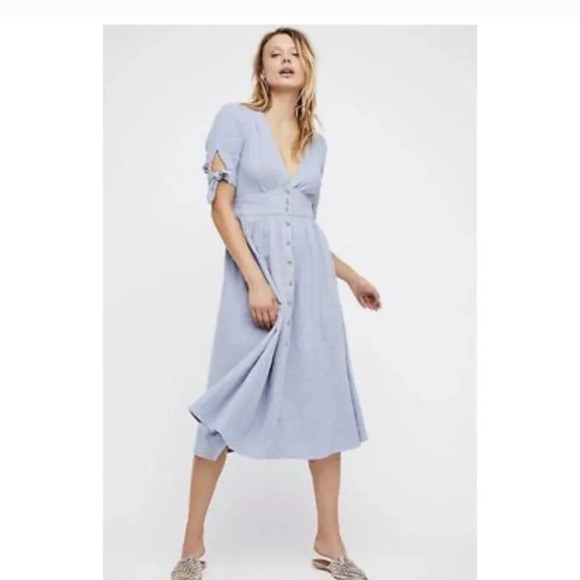 FREE PEOPLE Love of my life midi dress NWOT - Picture 5 of 8